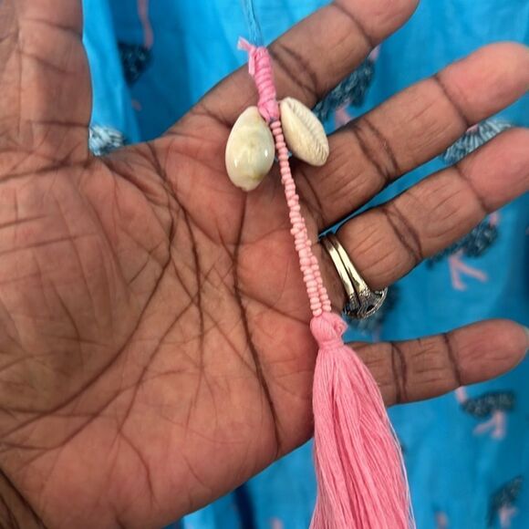 Compania Fantastico Flamingo Print Maxidress S - Picture 3 of 8